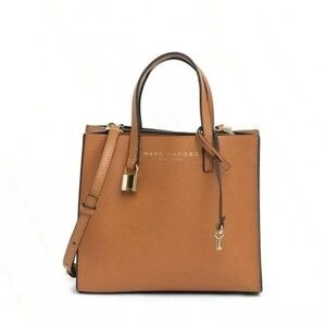 Marc Jacobs mini grind coated leather tote
